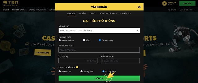 Tỷ lệ kèo Vip