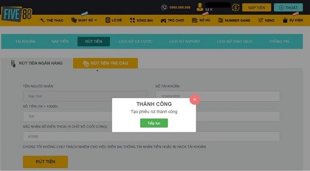 Tỷ lệ kèo Vip
