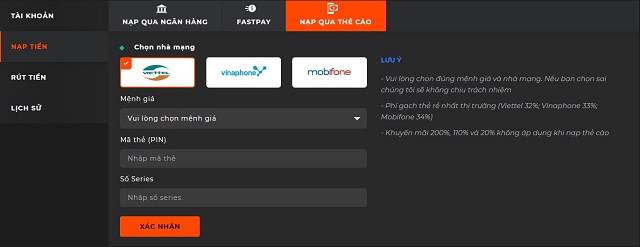 Tỷ lệ kèo Vip