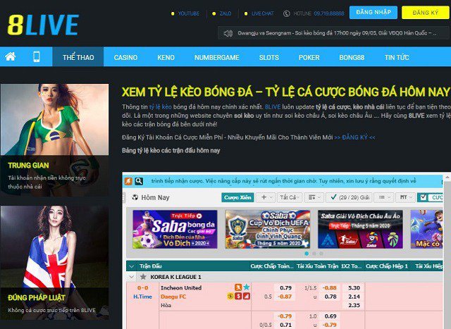 Tỷ lệ kèo Vip