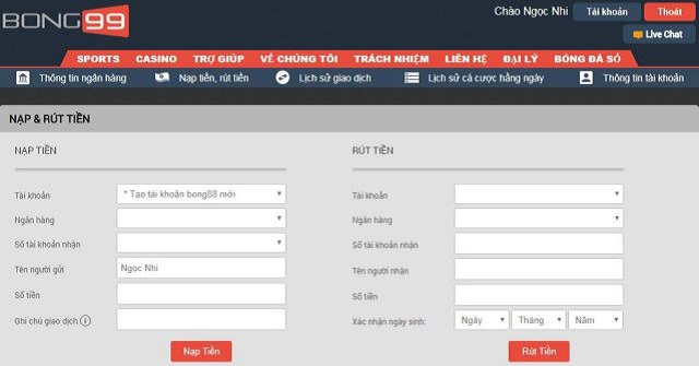Tỷ lệ kèo Vip