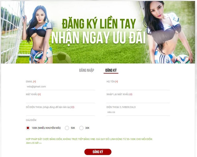 Tỷ lệ kèo Vip